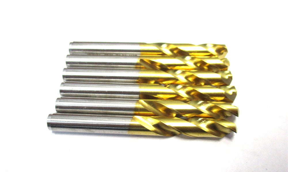 NEW (66691353) 9/32 x 1-1/2 x 2-11/16 RH Cobalt Screw Machine Stub Drill - 6 QTY