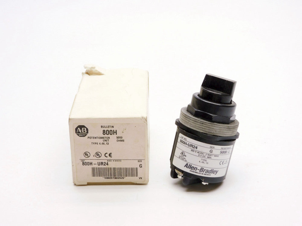 ALLEN BRADLEY 800H-UR24 SER. G 300VAC/DC (WH) NSMP
