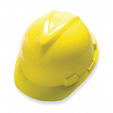 Msa Safety 477484 V-Gard Slotted Cap, Hdpe, Fas-Trac Iii Suspension, Type I,