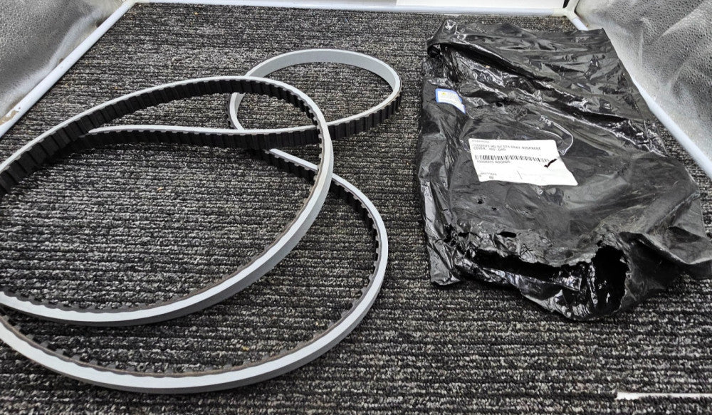 (QTY 3) 1000H075 NGGN25 Timing Belt NG W/57A Gray Neoprene Cover .405 OAG