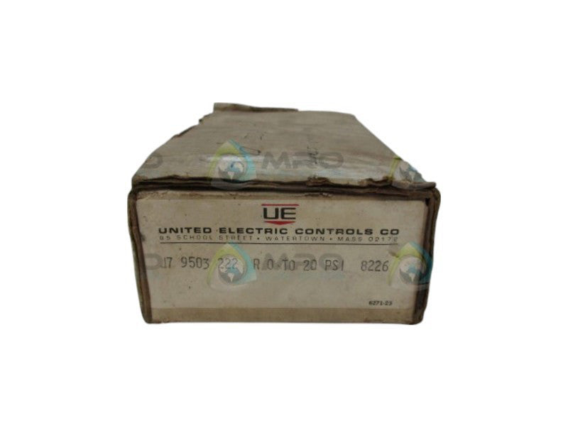 UNITED ELECTRIC J7-222-9503 PRESSURE SWITCH  NSMP