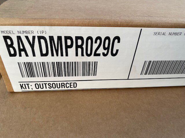 Trane BAYDMPR029C 0-25 Manual Outside Air Damper (NEW)