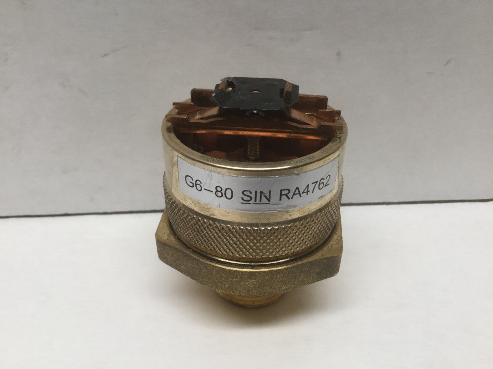 RASCO Reliable G6-80 Horizontal Sidewall Sprinkler 165F QR RA4762 K-8 3/4”