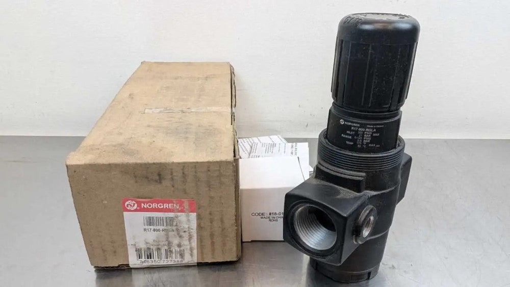 Norgren R17-800-RGLA Regulator 1" ID 0-125 PSIG