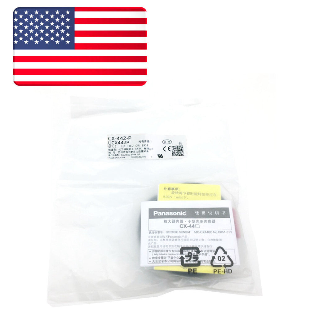 One Brand New PANASONIC CX-442-P Photoelectric Sensor Switch - US Stock