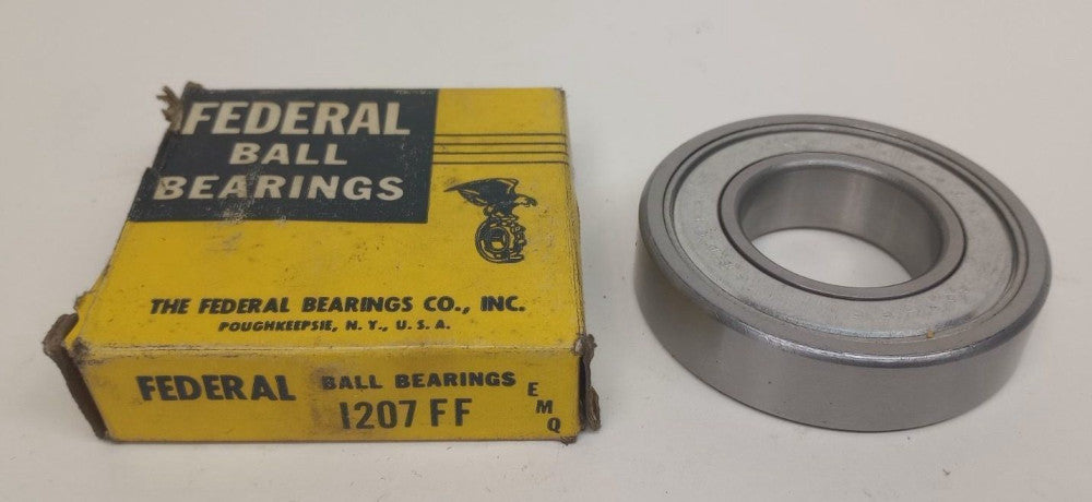 Federal 1207FF Ball Bearing Self Aligning 35X72X17mm Double Shielded (Pack Of 2)