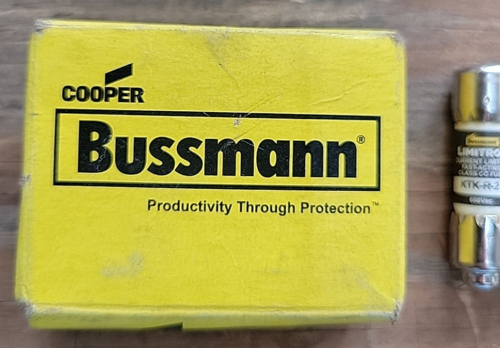 lot of 3 COOPER BUSSMANN KTK-R-2