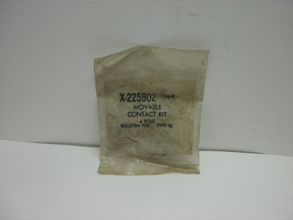 ALLEN BRADLEY X-225902 MOVABLE CONTACT KIT BULLETIN 700 TYPE BR ( 2 IN BAG ) NIB
