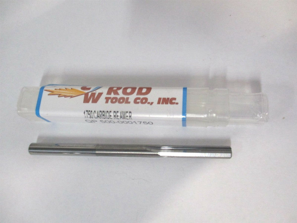 W-Rod (500-0001750) 11/64" x 7/8" x 11/64" x 2-3/4" OAL Carbide Chucking Reamer