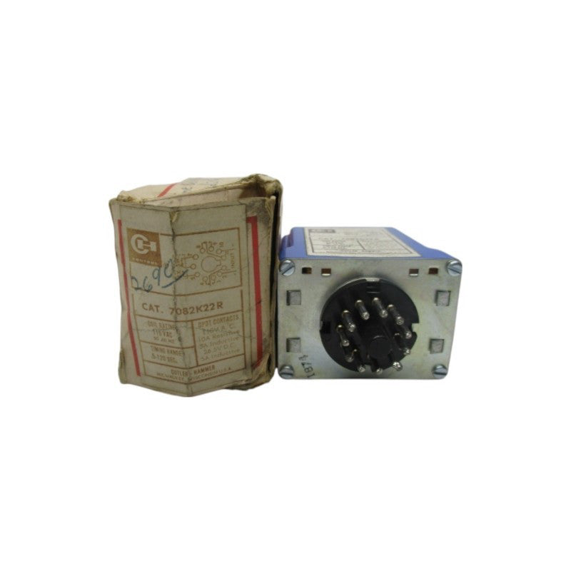 CUTLER HAMMER 7082K22R 115VAC 10A .5-120S NSMP