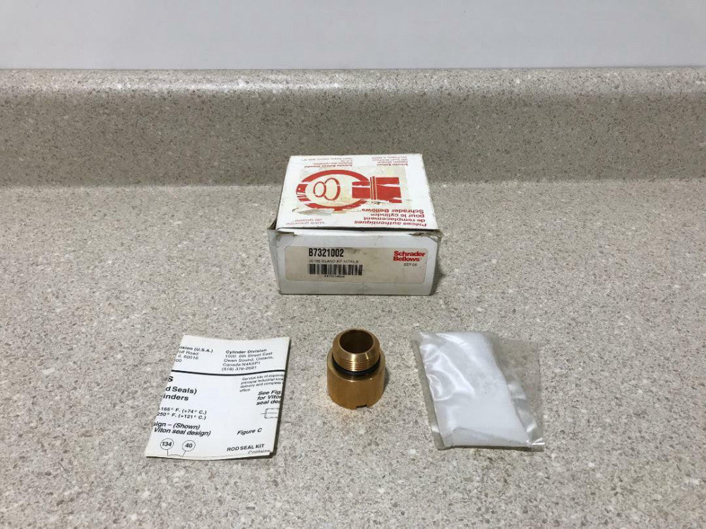 Schrader Bellows .20 ME Gland Kit Nitrile B7321002 NEW