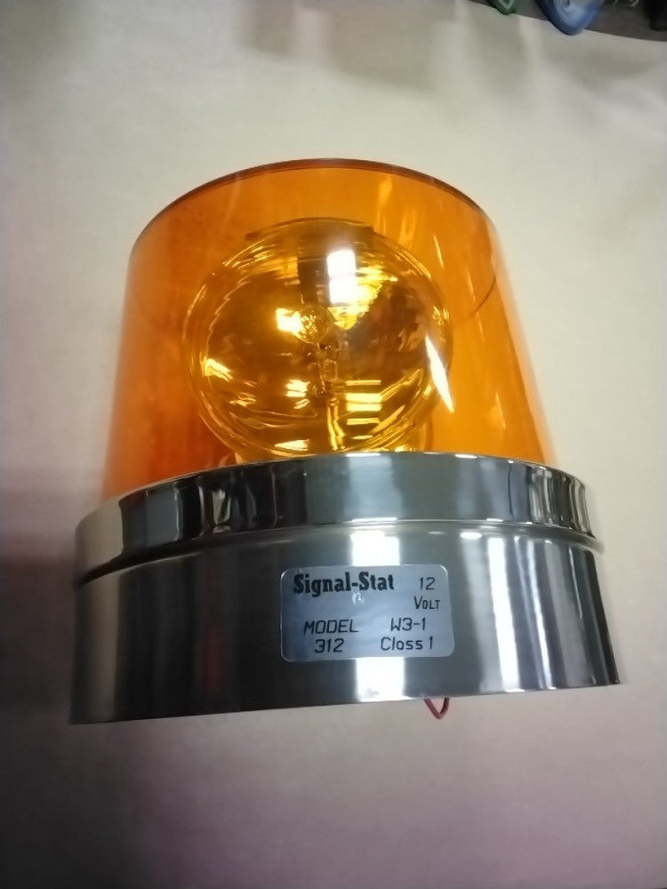SIGNAL-STAT Double Beam Beacon W3-1 Model 312, 12V