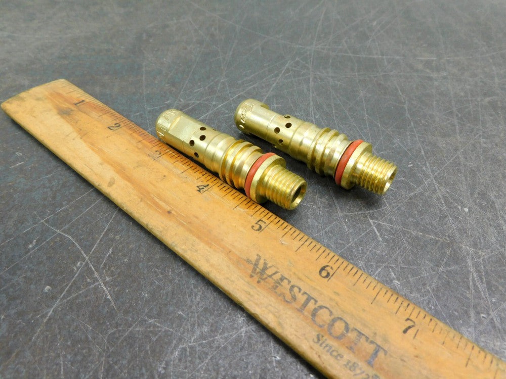 Lot of (2) Tweco Robotic Brass Gas Diffuser QTR56SW/15601125 56-SW
