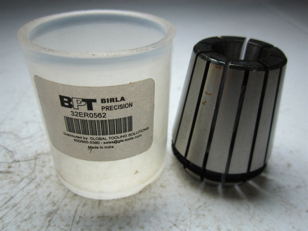 Birla Precision Tools (32ER0562) 3-3/4 OAL 9/16 Diam Steel ER Collet