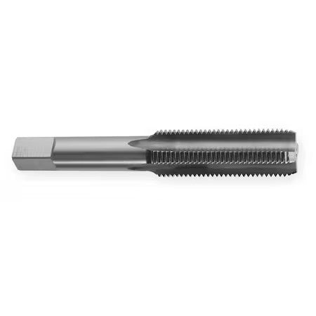 Widia 11662 Straight Flute Hand Tap, Bottoming 4 Flutes