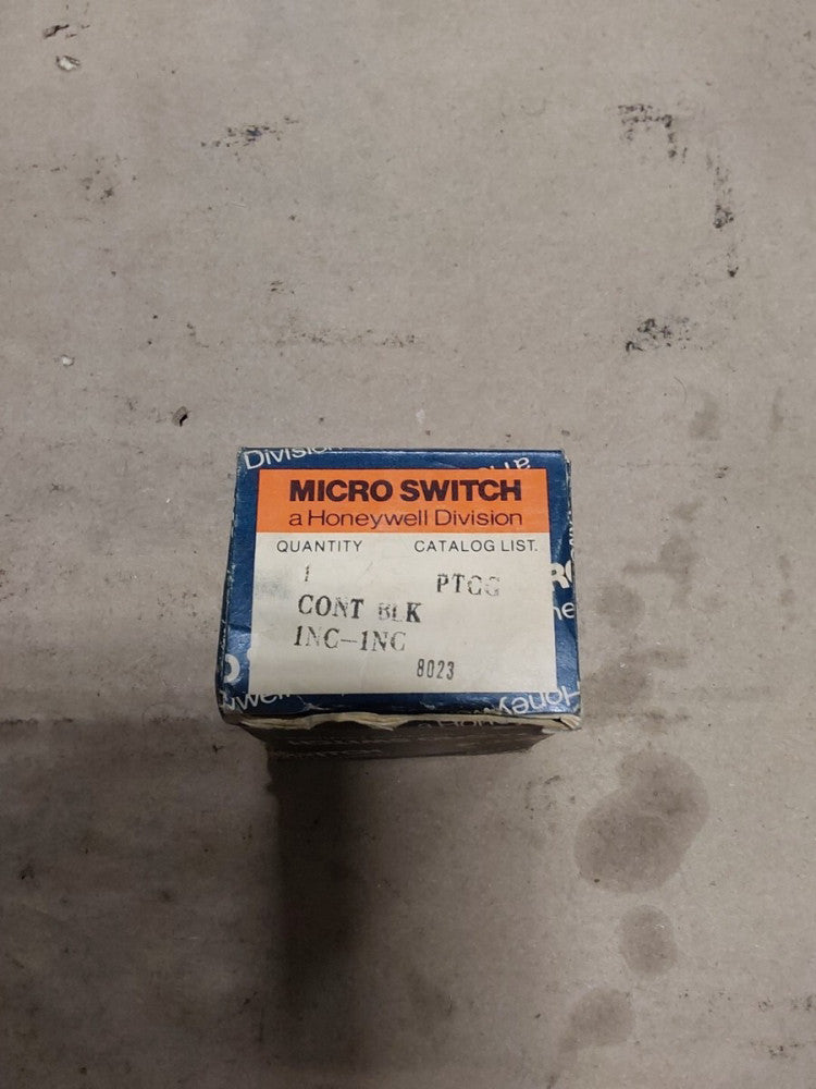 Honeywell Microswitch Contact Block PTCG 1NC-1NC....F5