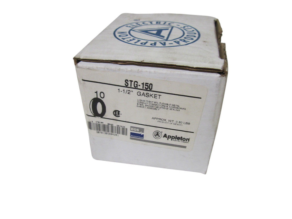 LOT OF 17 APPLETON STG-150 GASKET 1-1/2" NSMP