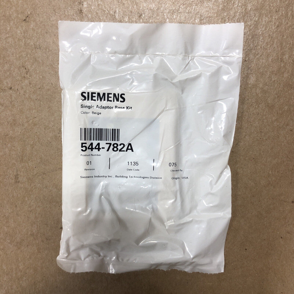 LOT OF 2 Siemens Single Adaptor Base Kit 544-782A Beige