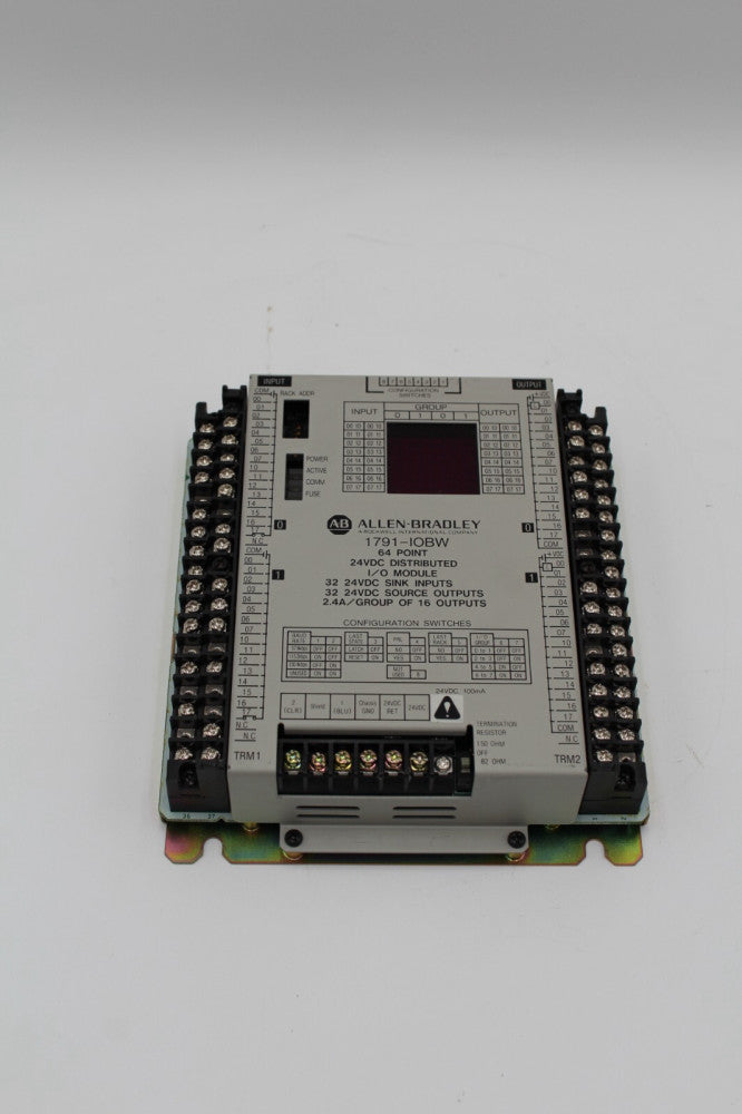 Allen-Bradley 1791-IOBW 60 Pt. 24 VDC Distributed I/O Module