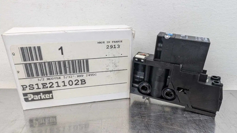 Parker PS1E21102B Solenoid Valve 5/32" 24VDC