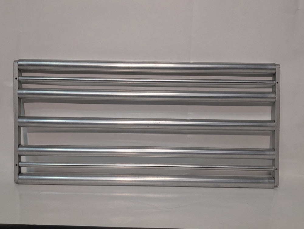 Unbranded Portable Roller Rack  Conveyor w Carrying Case, 5 Rollers, 30" x 14"