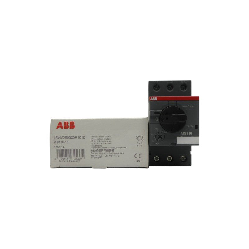 ABB 1SAM250000R1010 MS116-10 6.3-10A NSMP