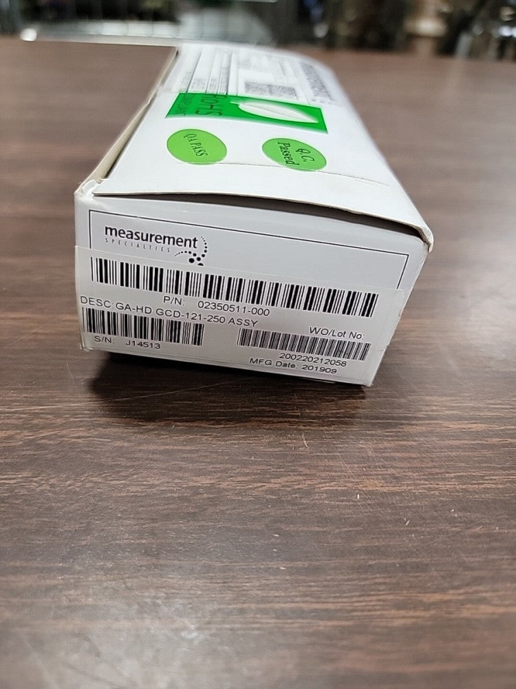 MEASUREMENT 02350511-000 GA-HD GCD-121-250 NEW