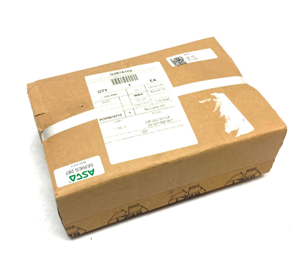 ASCO G287A102 Pressure Operated Coaxial Valve 0-40bar 287 Series