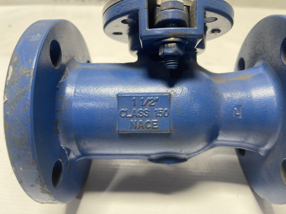 Quadrant F1RCSRRLH1F150-Z1 1-1/2" Steel Ball Valve Class 150 ANSI