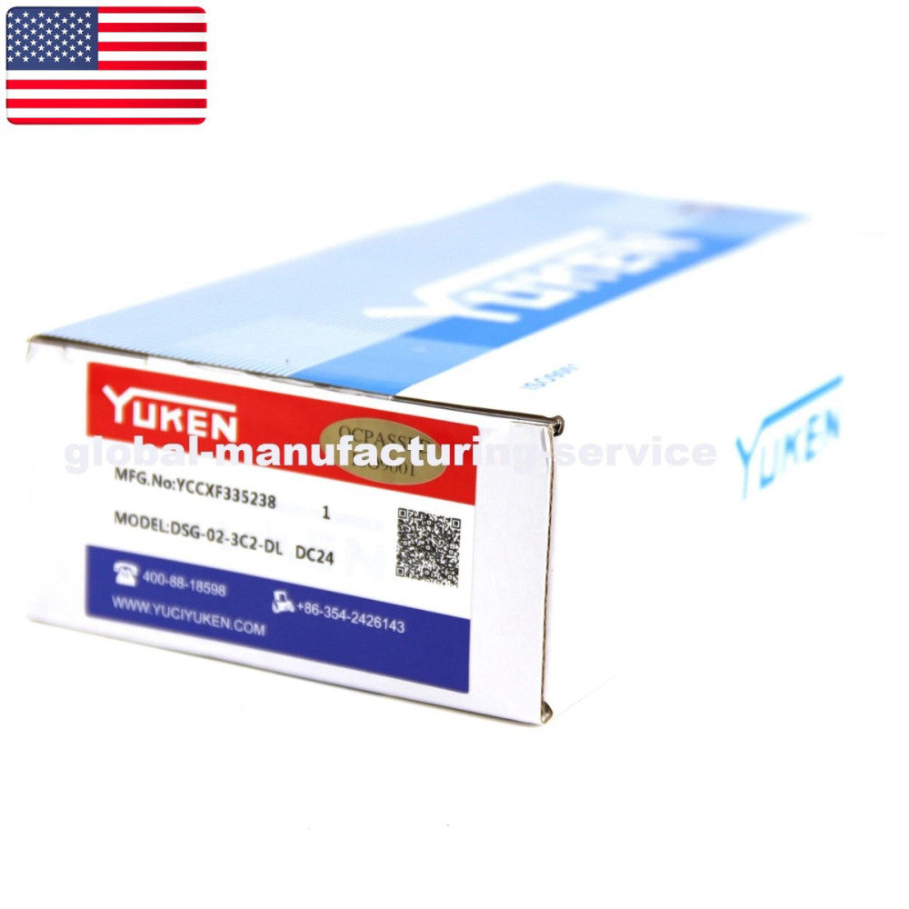 One Brand New YUKEN DSG-02-3C2-DL-D24V Hydraulic Solenoid Valve - US Stock