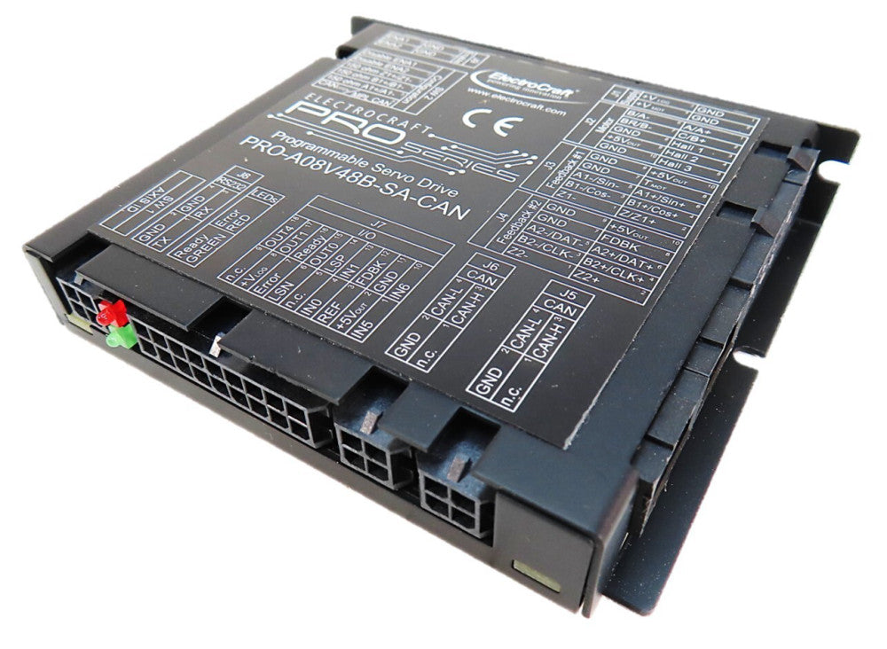 ElectroCraft  PRO-A08V48B-SA-CAN  PRO Series CAN Bus DC Servo Drive  NEW IN BOX