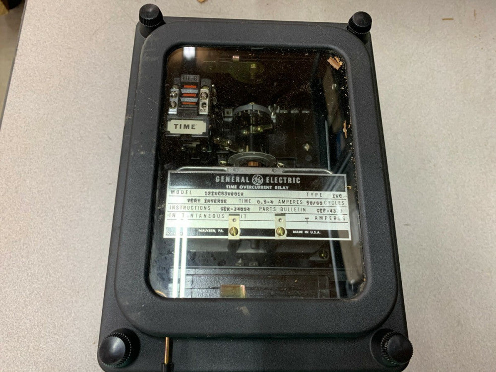 NEW NO BOX GE OVERCURRENT RELAY 121AC53A801A