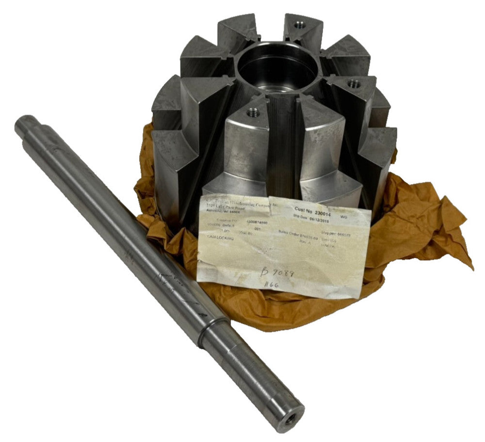 NEW CG BRETTING MFG. 3090-60 LOCKING CAM W/ SHAFT