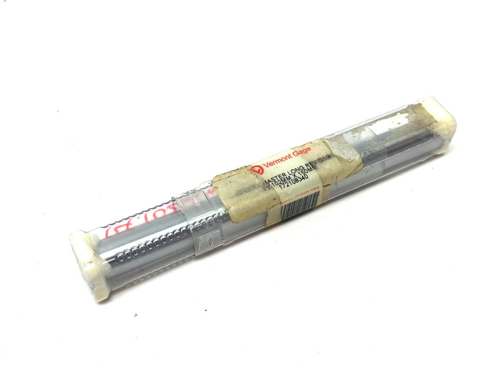 Vermont Gage 172108340 CHR XX Reversible Long Master Gage 14.102mm x 150.00mm