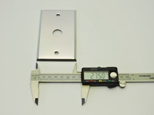 .6875” 5/8 Hole One Gang Weatherproof Box Cover for Doorbell Buzzer Application