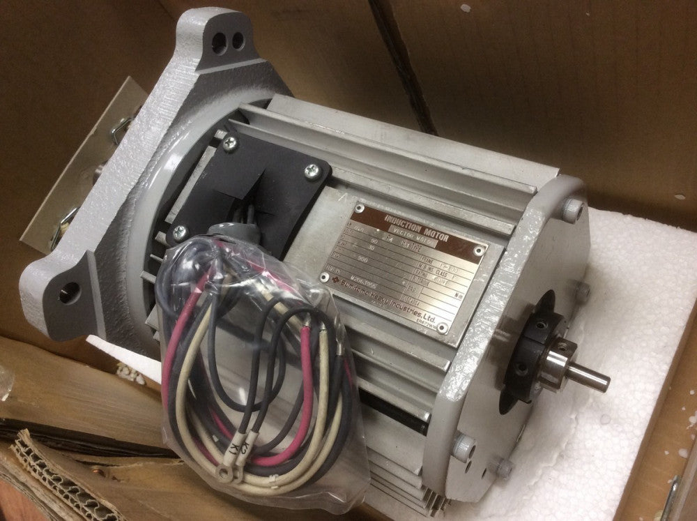 SUMITOMO SD185236FH CUTTING PUNCH MOTOR FOR SD35E, 0.8kW 90V 3PH 30Hz(NEW)
