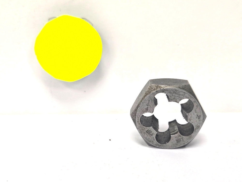 HANSON HEX 1/4-18  THREADING DIE HSS