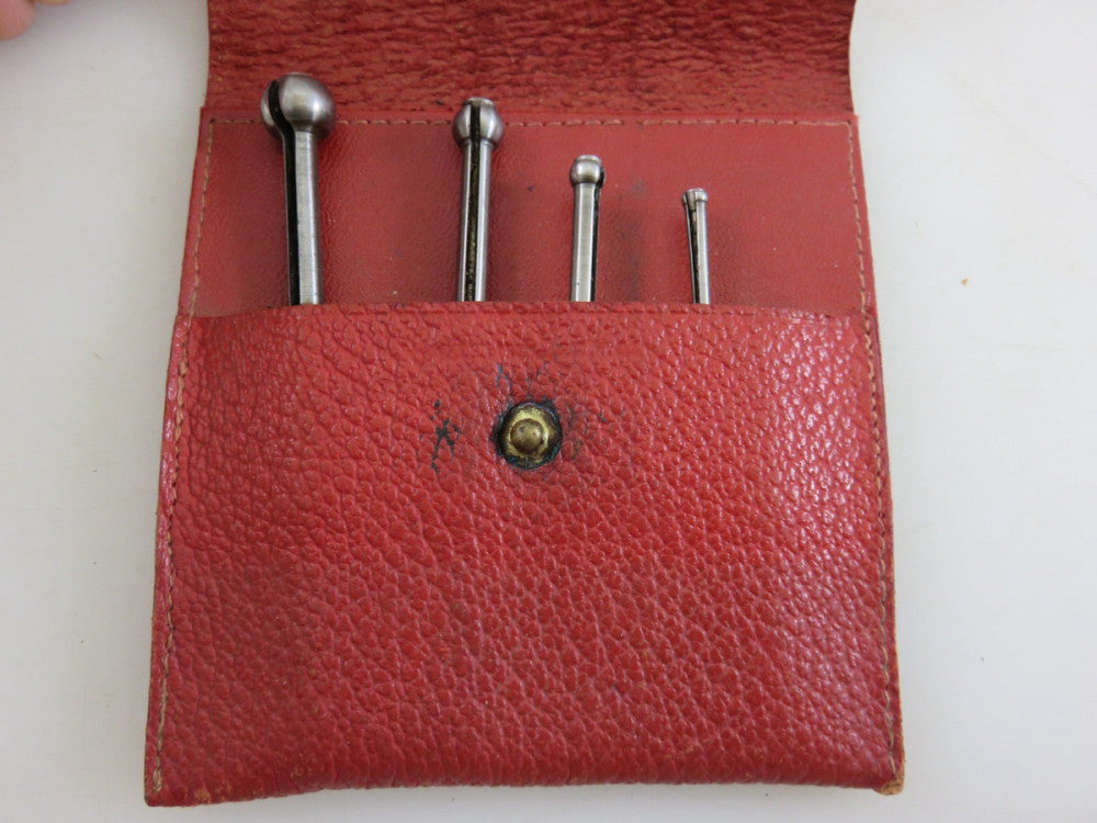 Starrett No. 829 Small Hole Gage Gauge Set A B C D Vintage Made In USA