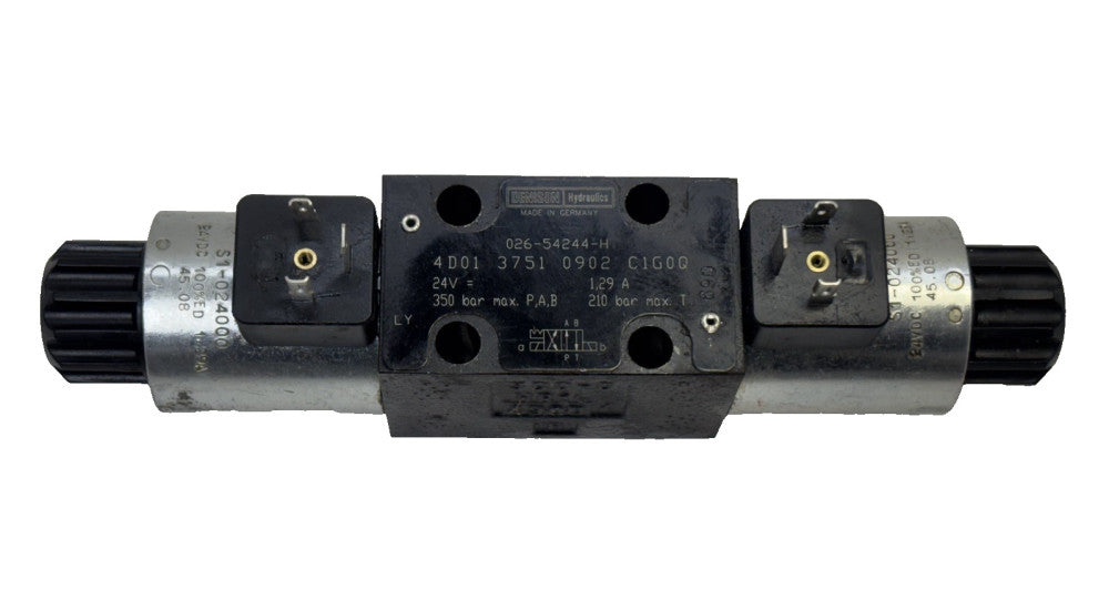 4D07-3751-0902-C1G0Q DENISON PARKER DIRECTIONAL CONTROL VALVE DOUBLE COIL