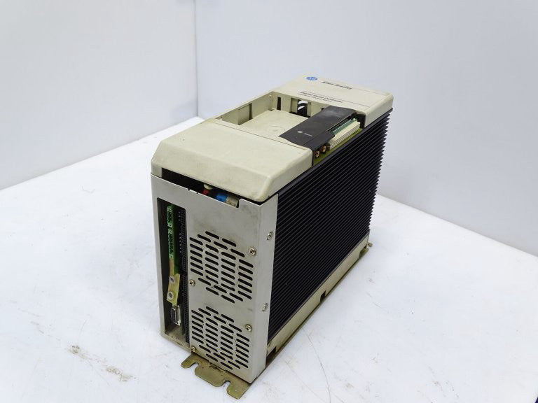 Allen-Bradley 8520-SER5 SER A *CRACKED AND MISSING FRONT BLOCK* Servo Controller