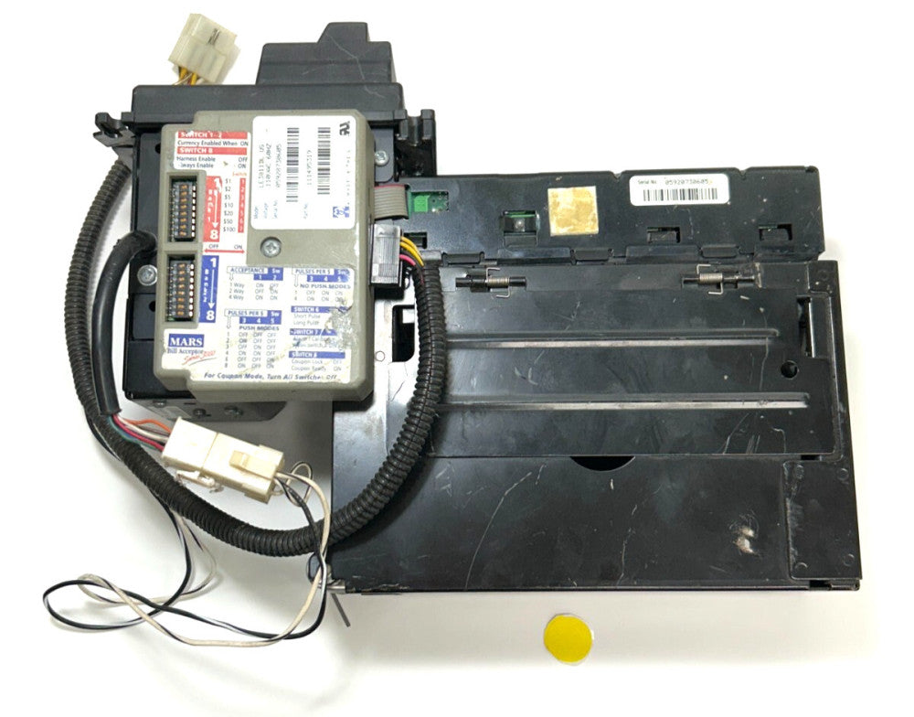 MARS ELECTRONIC BILL ACCEPTOR MODEL 600 MAG