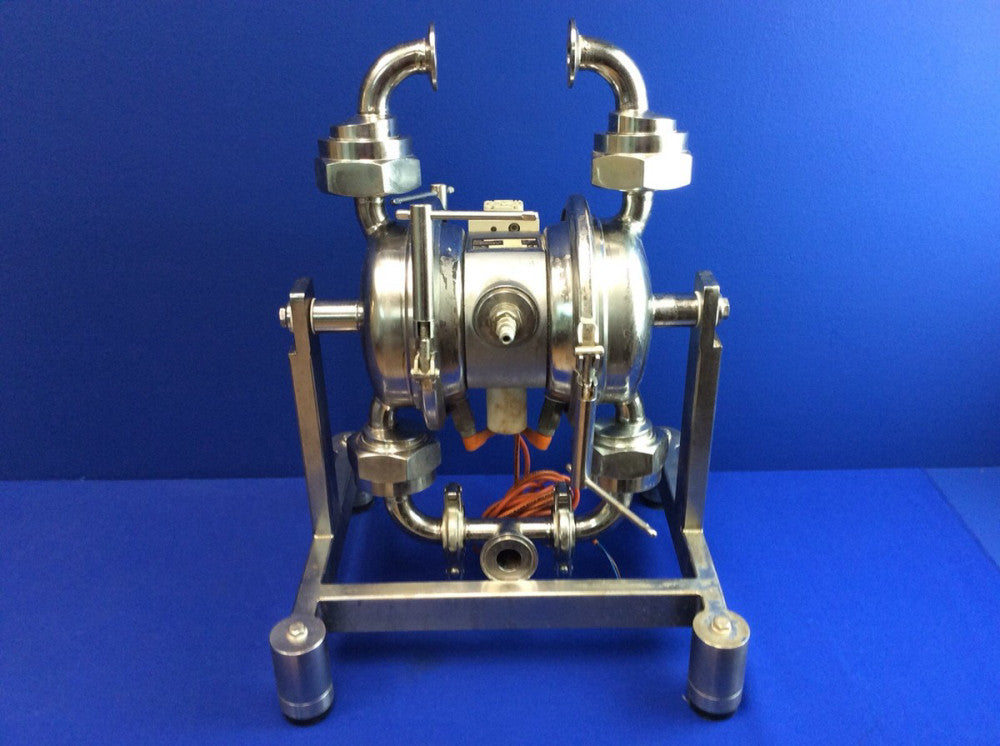ALFA LAVAL DH25-UL-U-G-QTC STAINLESS STEEL DIAPHRAGM PUMP