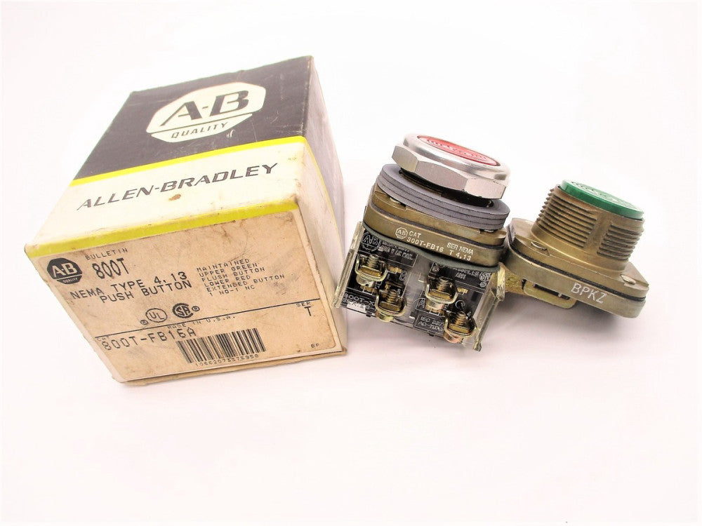ALLEN BRADLEY 800T-FB16A SER. T (BK/YL) NSMP