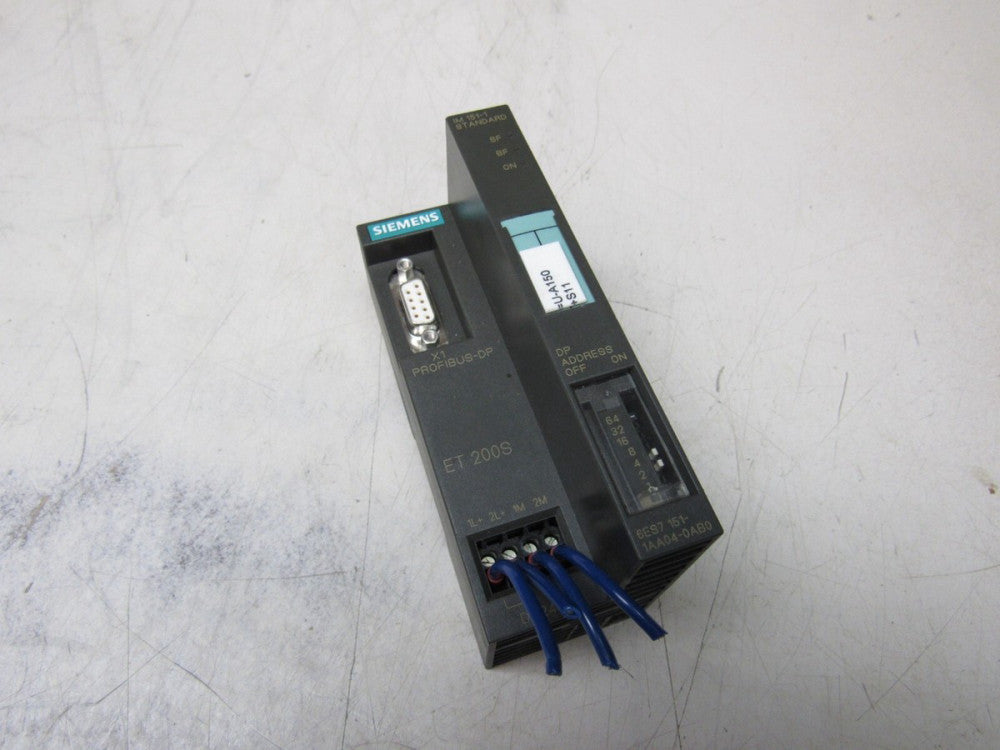 SIEMENS IM151-1 STANDARD 6ES7151-1AA04-0AB0 ET200S XLNT USED TAKEOUT !! M/O !!