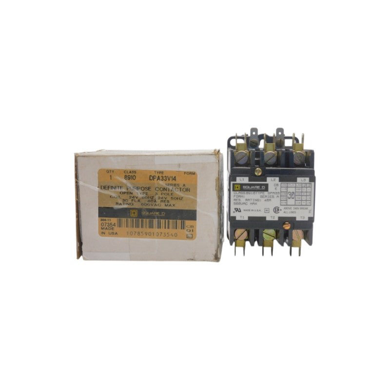 SQUARE D 8910DPA33V14 SER. A 24V 30A NSMP