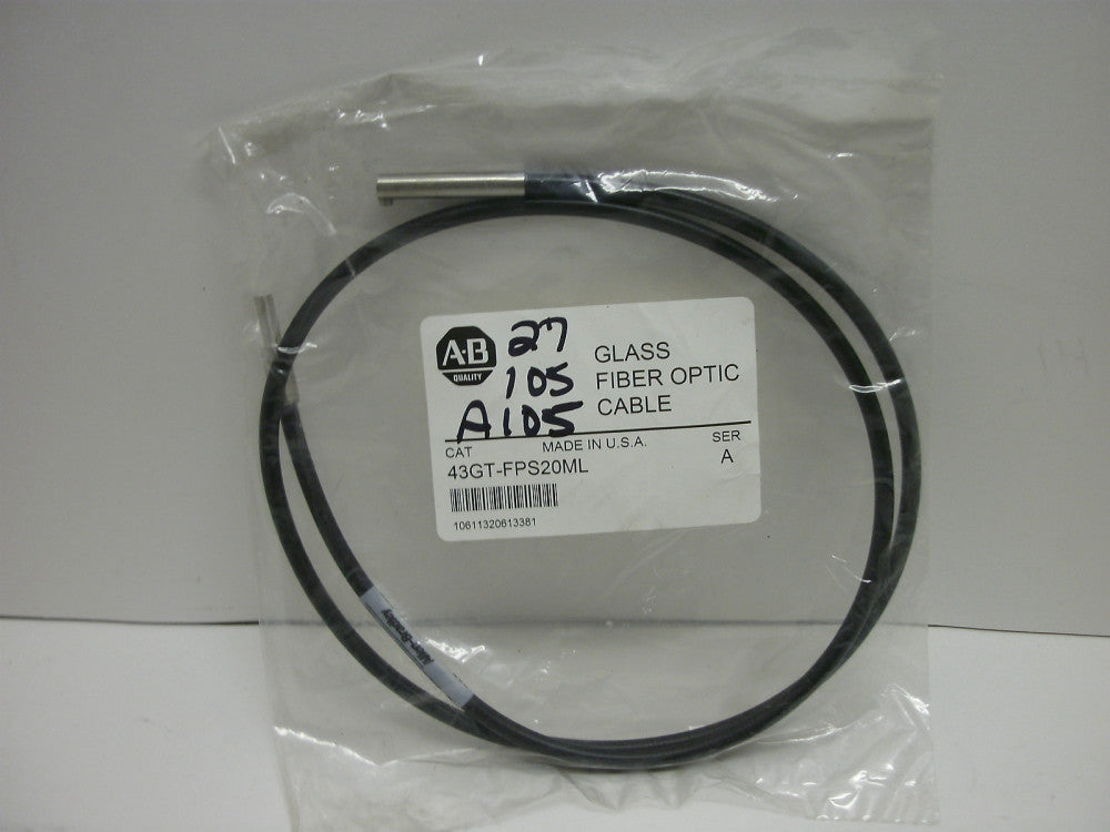 ALLEN BRADLEY 43GT-FPS20ML GLASS FIBER OPTIC CABLE  SERIES A NEW IN BAG