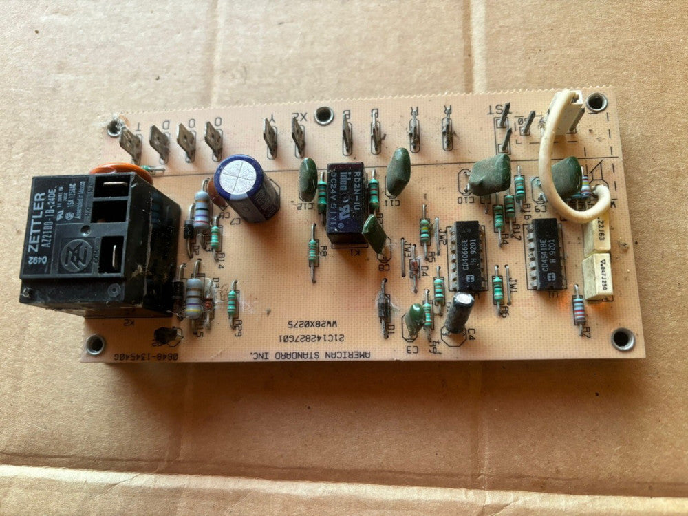 21C142827G01 AMERICAN STANDARD DEFROST CONTROL BOARD FREE SHIPPING! 259A