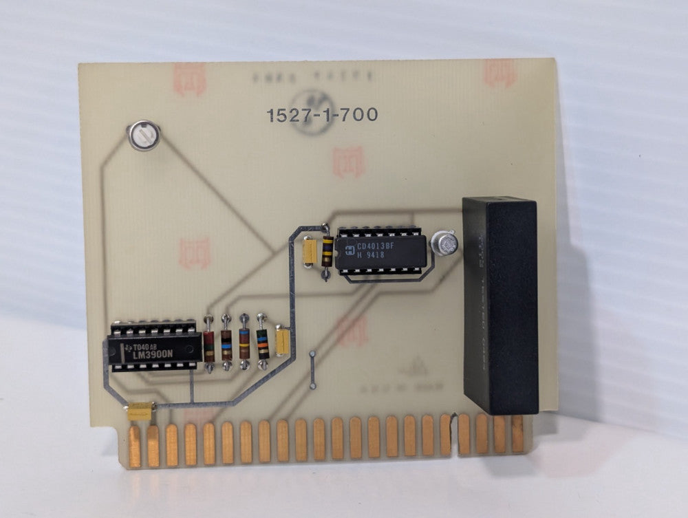1527-1-700 PCB Assy w/ Opto 22 MP120D2 Solid State Relay VDC Control, Made in US