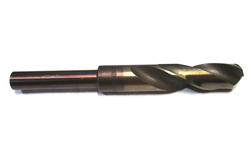 MADE IN USA 47/64 x 1/2 x 3 x 6 RH Cobalt Silver & Deming Reduced Shank Drill
