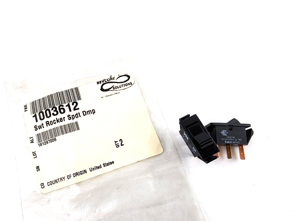 2pcs Cornelius Switch Rocker Spdt Dump 1003612 AC322 IAC1030 1230 1448 322